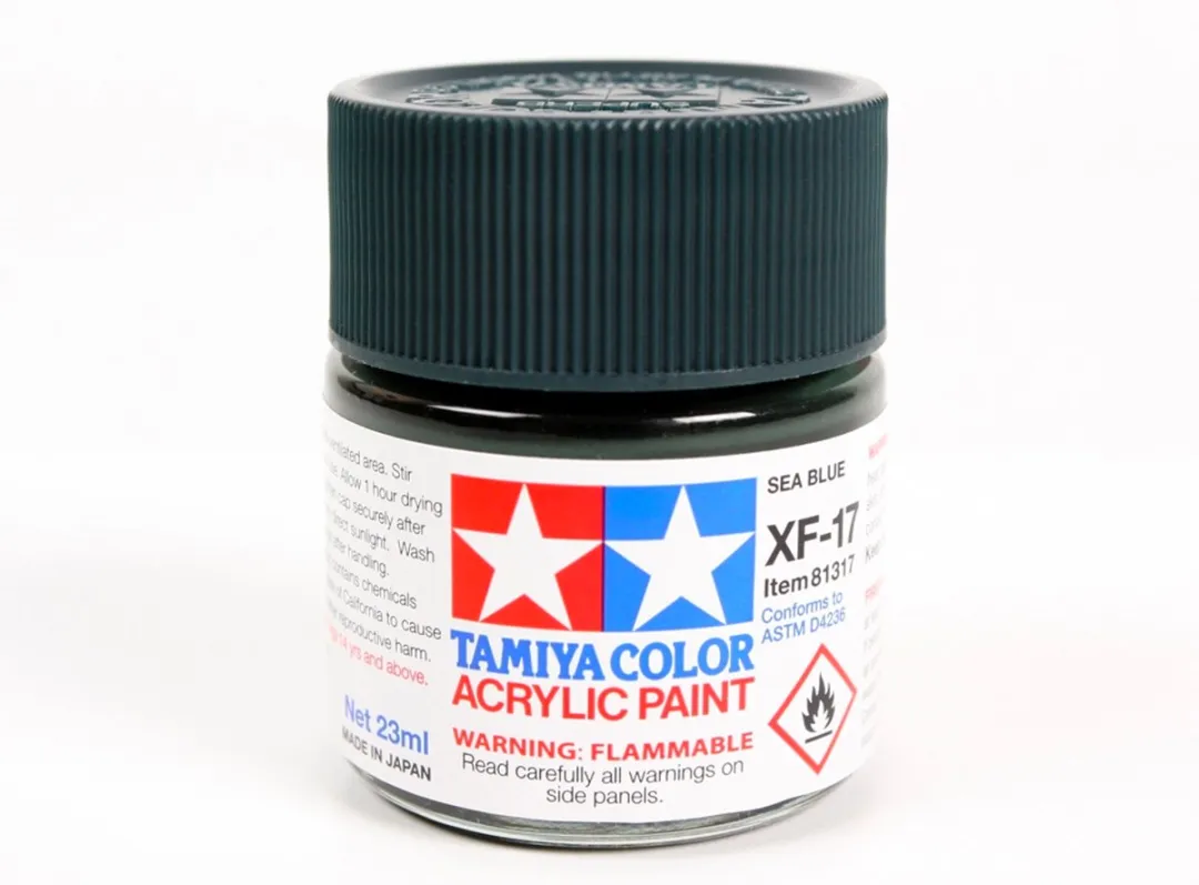 Tamiya XF-17 Sea Blue Acrylverf 23ml