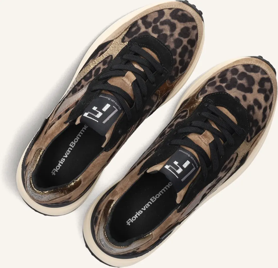 Floris van Bommel SFW-10085 Noppi Sneakers - Bruin - afbeelding 5 van 6
