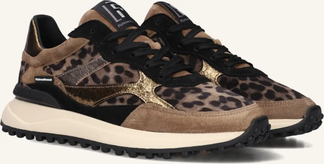 Floris van Bommel SFW-10085 Noppi Sneakers - Bruin - afbeelding 4 van 6