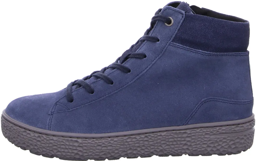 Hartjes Veterboot Blauw Suède - Wijdte H - 38.5 - afbeelding 5 van 6