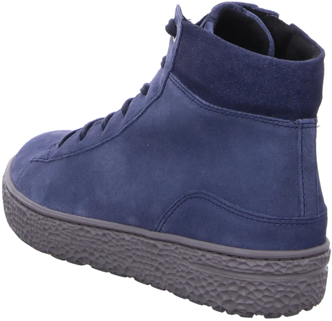Hartjes Veterboot Blauw Suède - Wijdte H - 38.5 - afbeelding 4 van 6