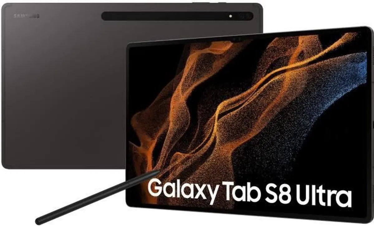 Samsung Galaxy Tab S8 Ultra SM-X900N - 256GB 12GB - Grijs