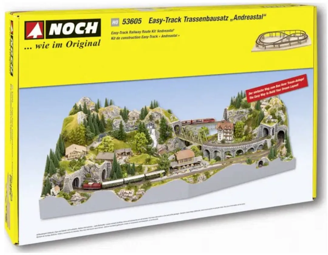 Andreastal Easy-Track Schaal H0 Landschapsdecoratie - Hout