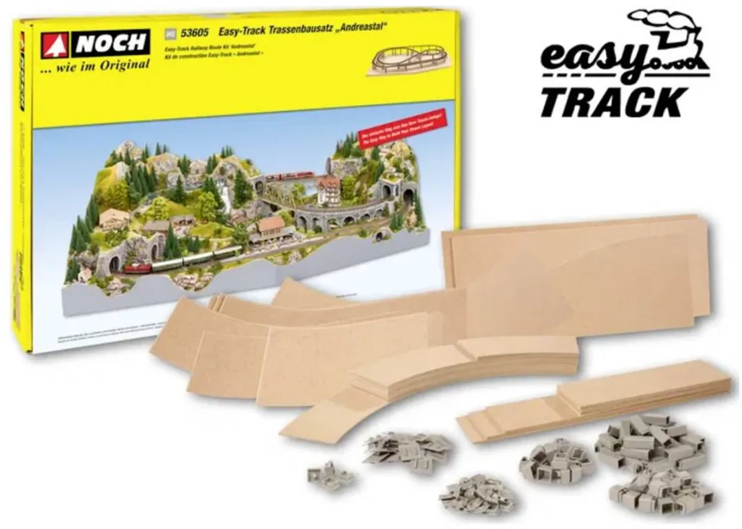 Andreastal Easy-Track Schaal H0 Landschapsdecoratie - Hout