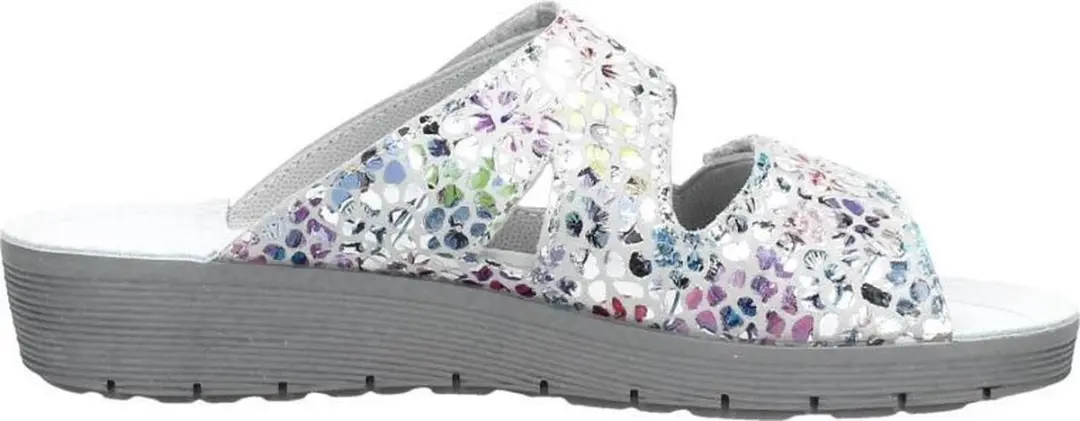 Rohde 1403 Dames Slippers Open Teen - Grijs - Maat 41 - afbeelding 2 van 6