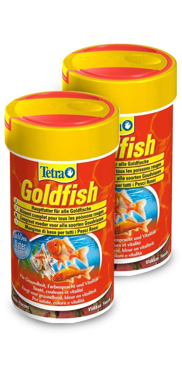 Tetra Visvoer Goldfish Vlokken - 2x100ml