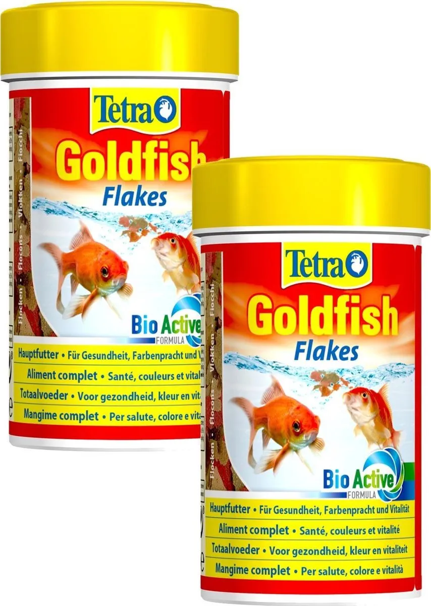 Tetra Visvoer Goldfish Vlokken - 2x100ml