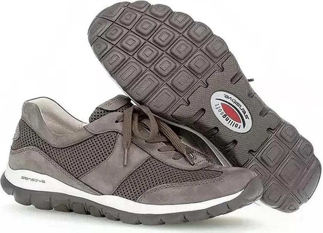 Gabor rollingsoft 06.966.28 fumo grijs dames wandelschoen