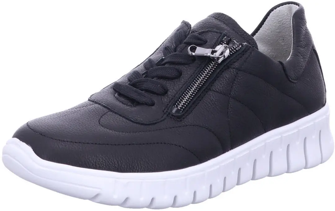Waldläufer dames sneakers zwart maat 38