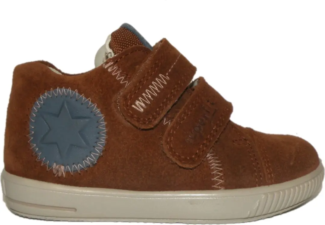 Superfit unisex sneakers bruin maat 23