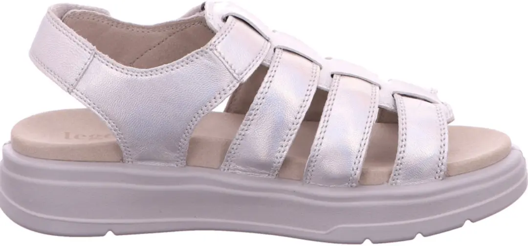 Legero dames slippers zilver maat 43