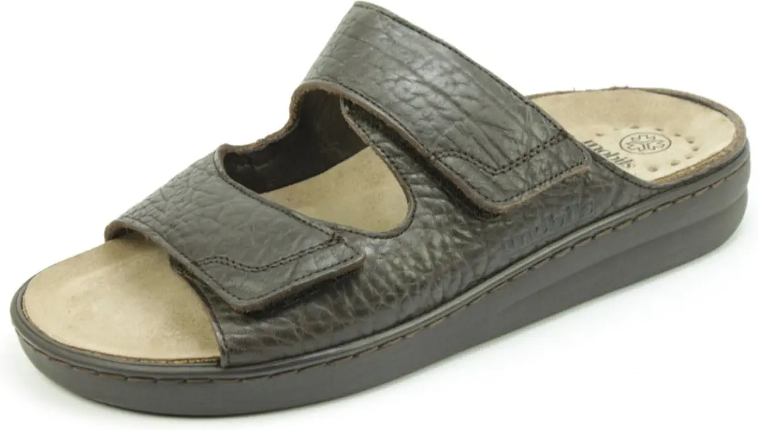 Mephisto JAMES MAMOUTH Heren Slippers - Bruin - afbeelding 2 van 6