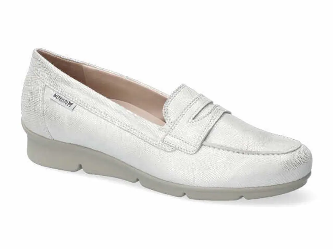 Mephisto Diva Wit Moccasin