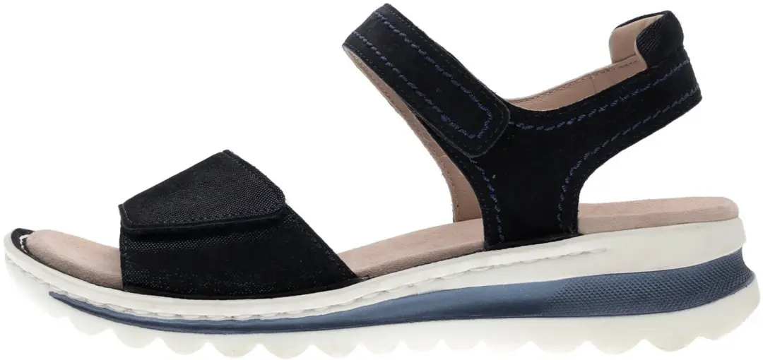 ara dames sandalen blauw maat 39
