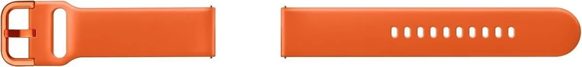 Samsung Siliconen Bandje Galaxy Watch Active - Oranje