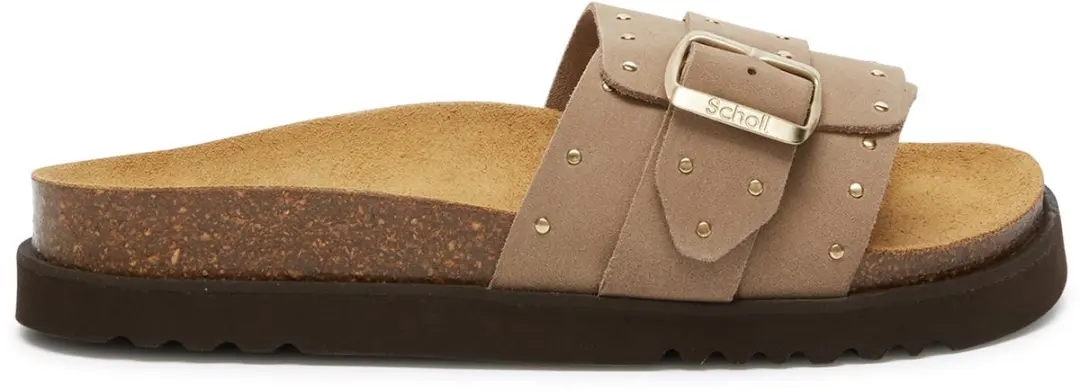 Scholl Sandalen 1 Riem Suede Vrouwen