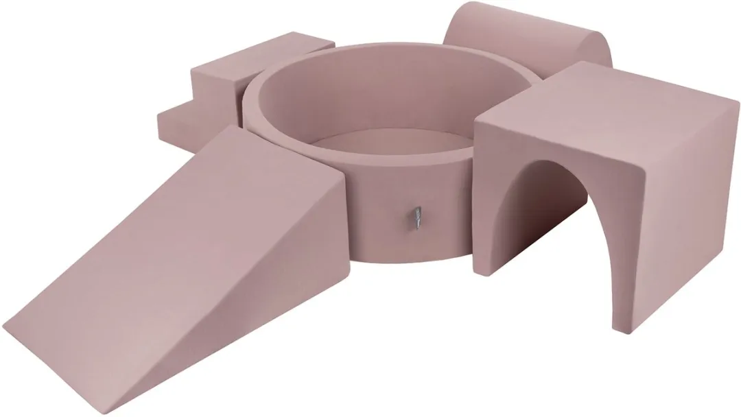 KiddyMoon Speeltuin PPZP-OK30D-125 - 200 Ballen - Pastel Beige