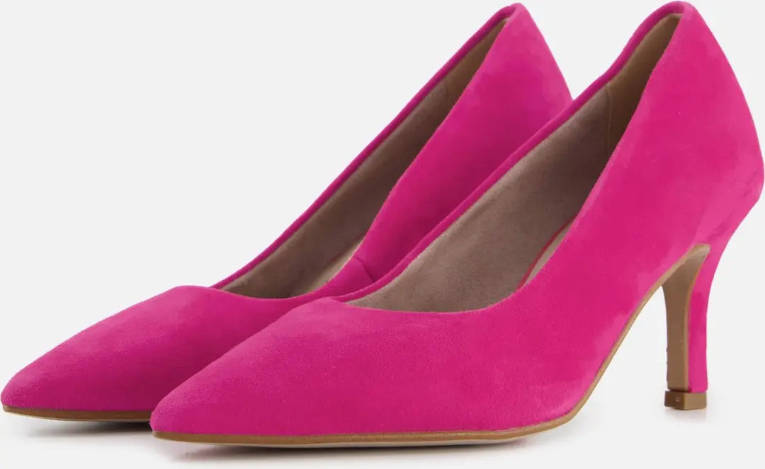 Tamaris Pumps roze Leer