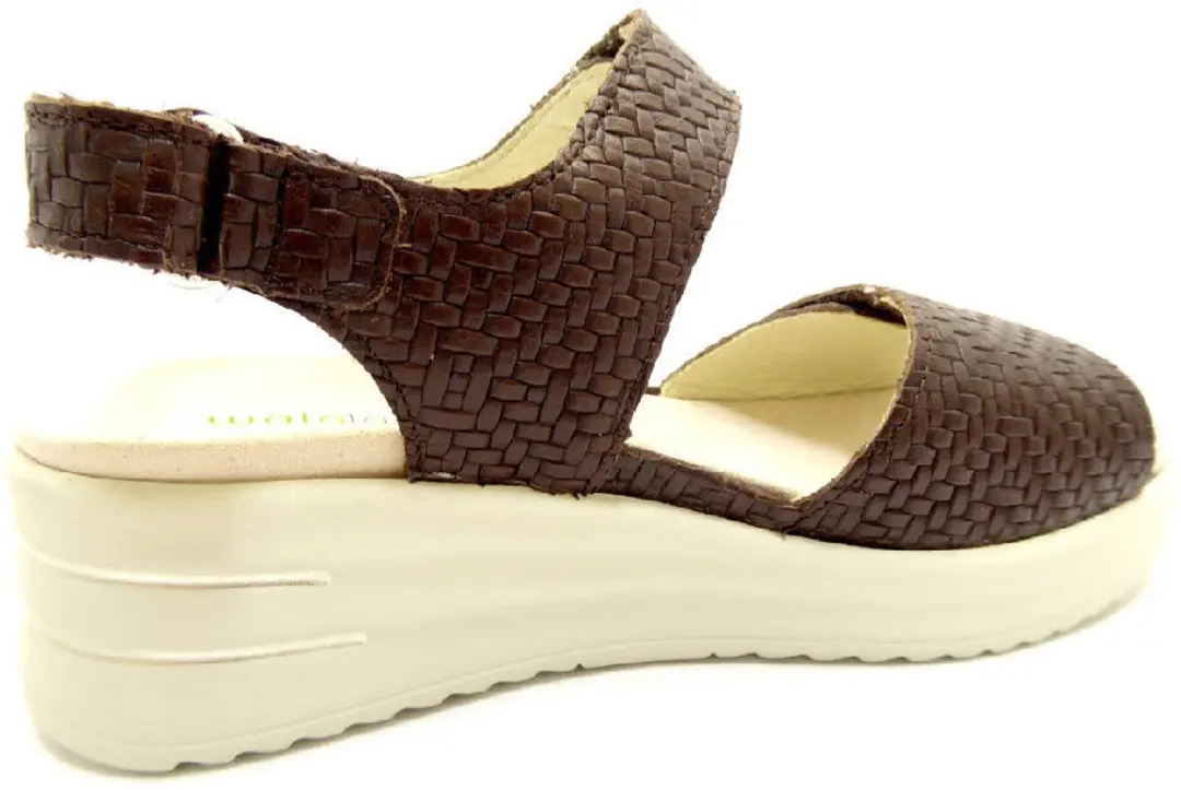 Waldläufer dames sandalen bruin maat 36