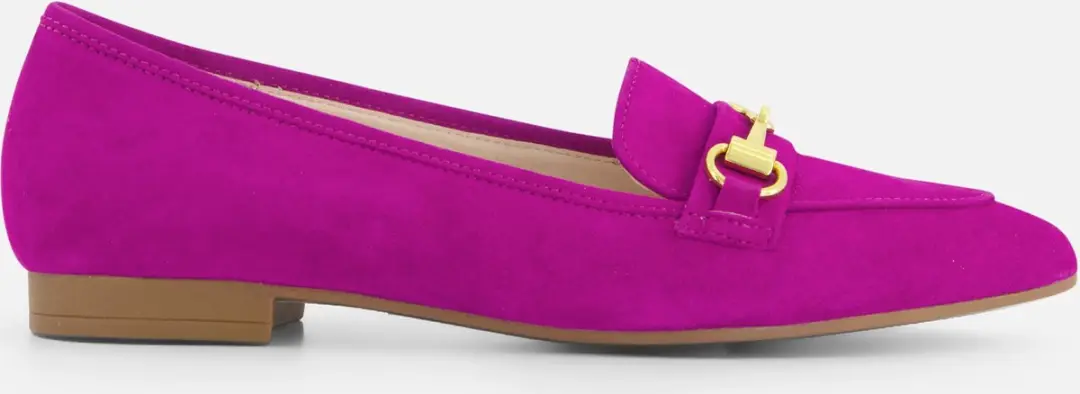 Gabor Instappers roze Suede