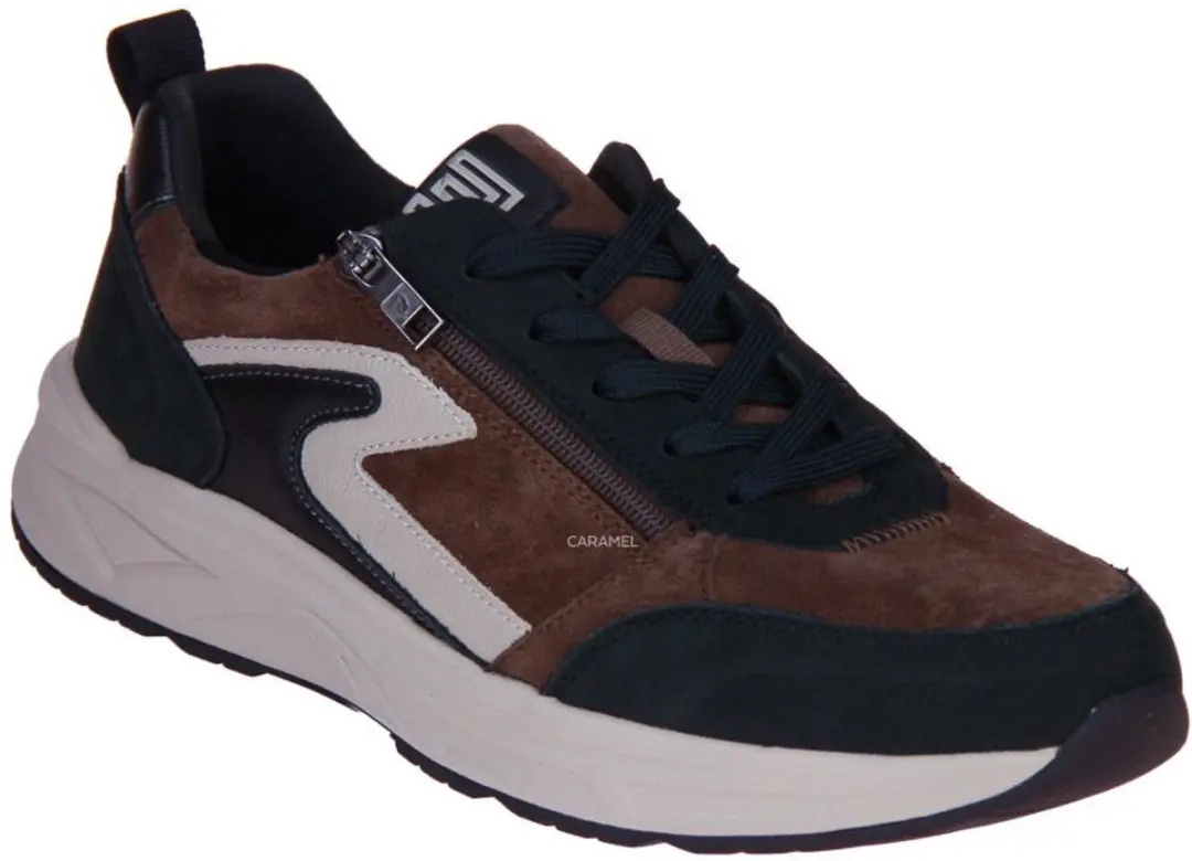 Waldläufer Jack H-leest Sneakers - 45 - Grijs-Bruin - afbeelding 2 van 6