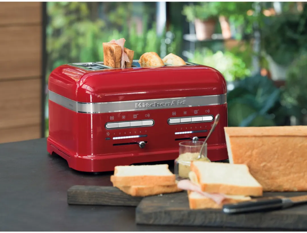 KitchenAid KMT4205 Broodrooster 4-sleuven - 2500W - Appelrood