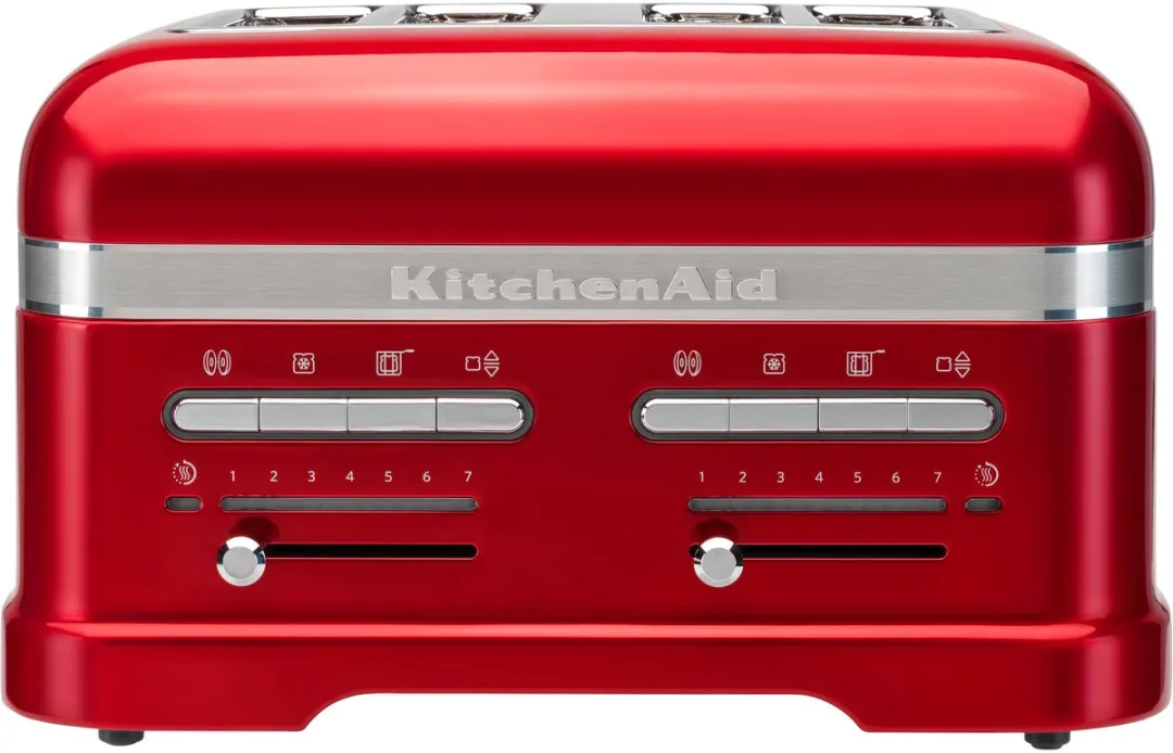 KitchenAid KMT4205 Broodrooster 4-sleuven - 2500W - Appelrood - afbeelding 6 van 6
