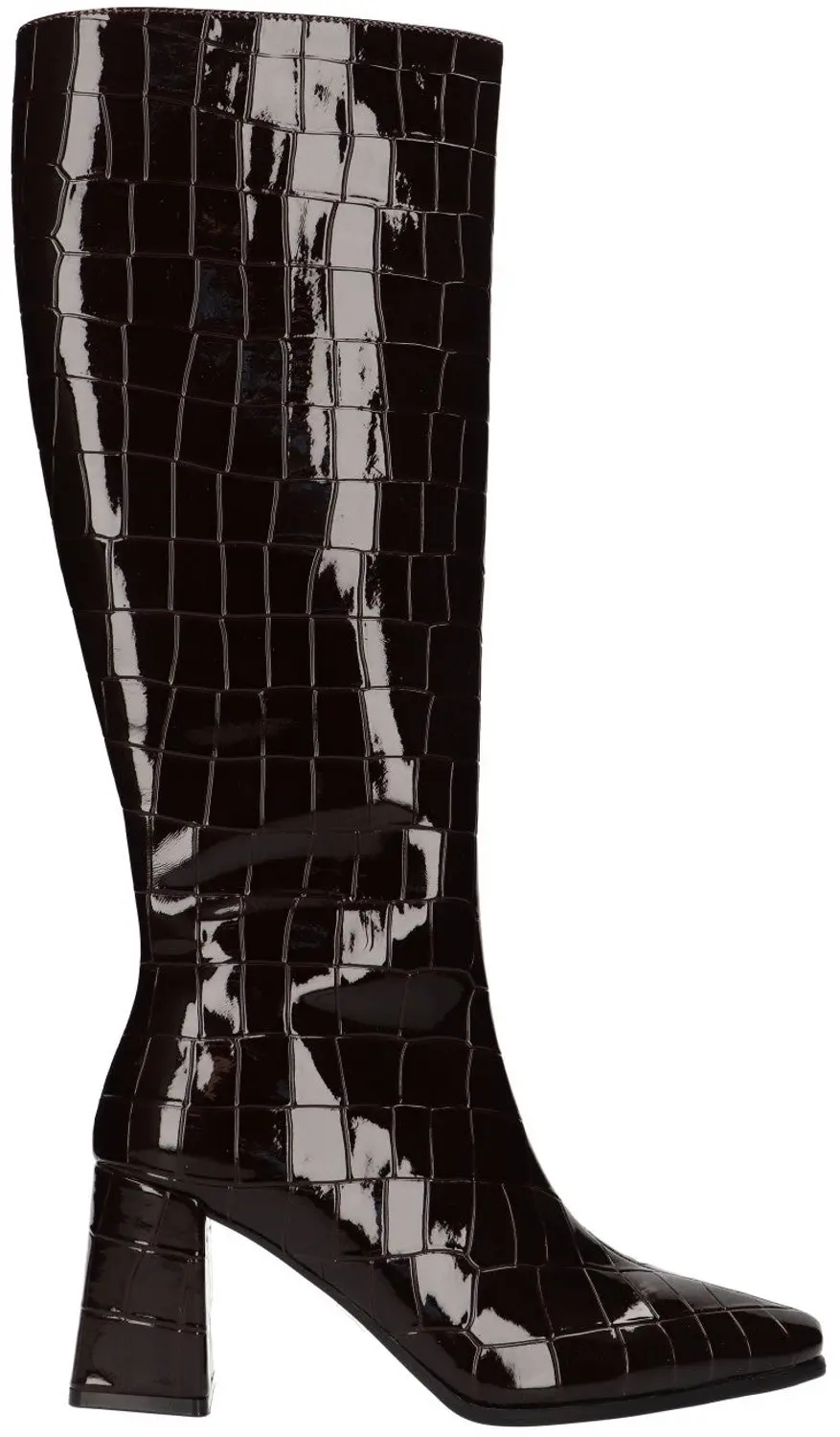 La Strada Hoge Laars Bruin Croco