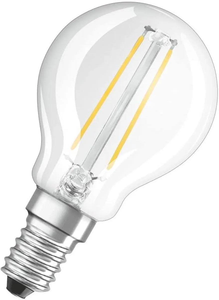 Osram E14 Kogel 4W Warmwit LED - 3 Stuks - afbeelding 6 van 6