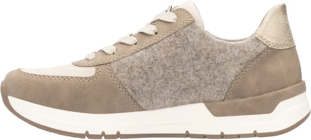 RIEKER 58902-64 Sneaker beige maat 38