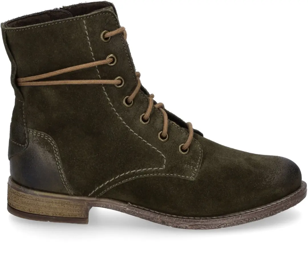 Josef Seibel unisex laarzen groen maat 38