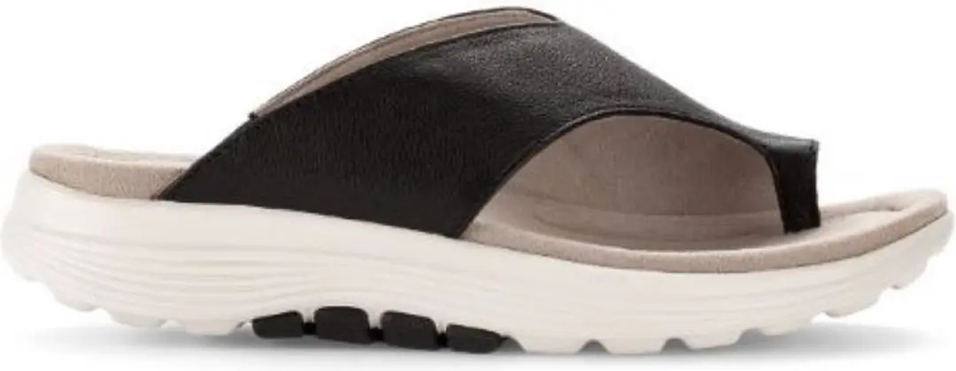 Gabor 46.812.67 Cervo Schwarz-rollingsoft slipper gabor-teenslipper rollingsoft