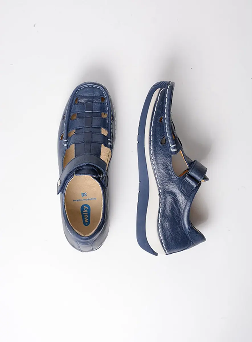 Wolky Dames Inbetweens 04902 Zambezi Blauw