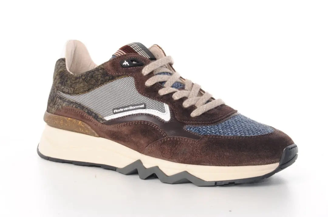 Floris van Bommel DE ZAGER 05.26 Lage Sneakers - Bruin - afbeelding 3 van 6