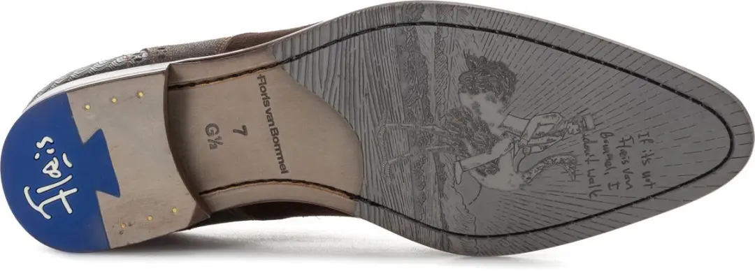 Floris Van Bommel Sfm-30361 De Stapper Nette schoenen - Veterschoenen - Heren - Bruin - Maat 44⅔