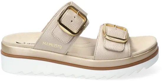 Mephisto dames slippers beige maat 37