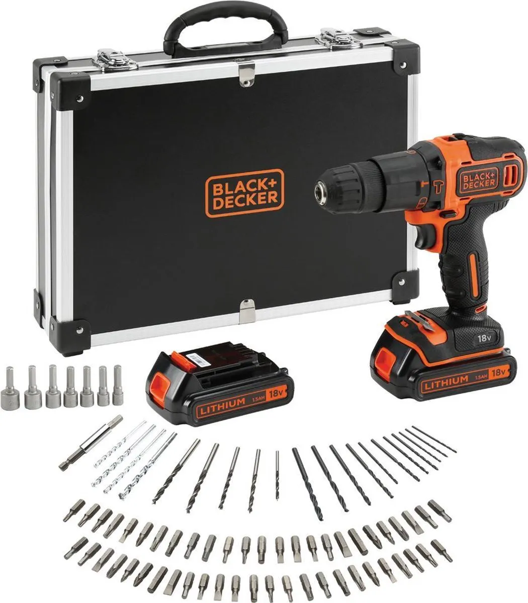 BLACK+DECKER BDCHD18BAFC-QW Accu Klopboormachine 18V