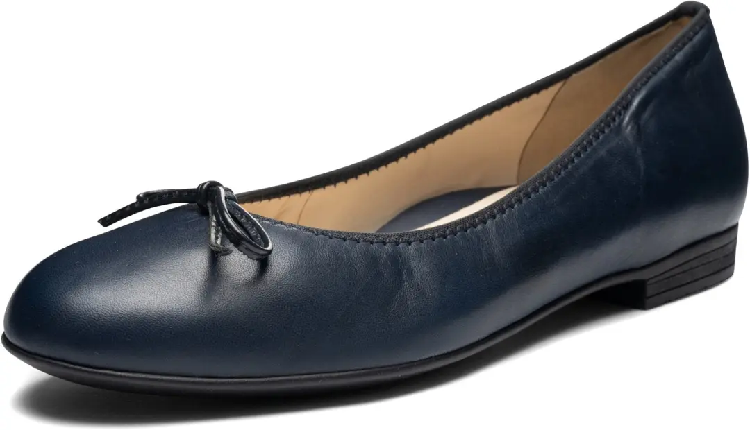 ara dames ballerina's blauw maat 42