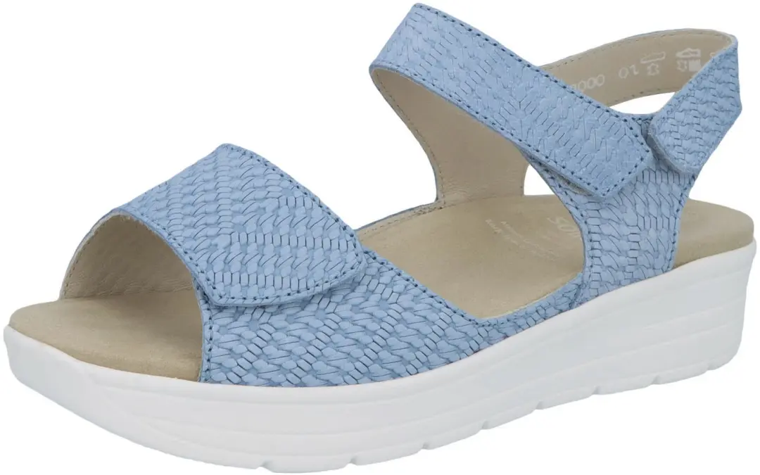Solidus dames sandalen blauw maat 43