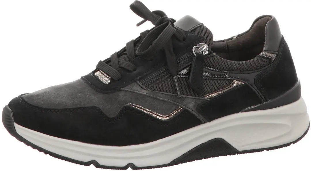 Gabor Rollingsoft Dames Sneakers - Zwart - 41 - afbeelding 2 van 6
