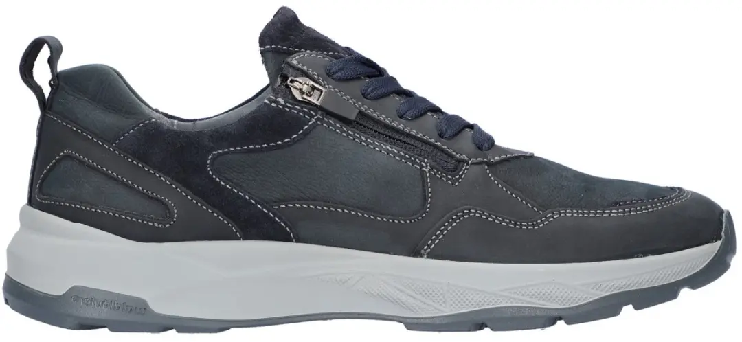 WALDLAUFER HEREN SNEAKERS BLAUW 713003 305 878 H TOM CRAZY HORSE ORDER ELEFANT N