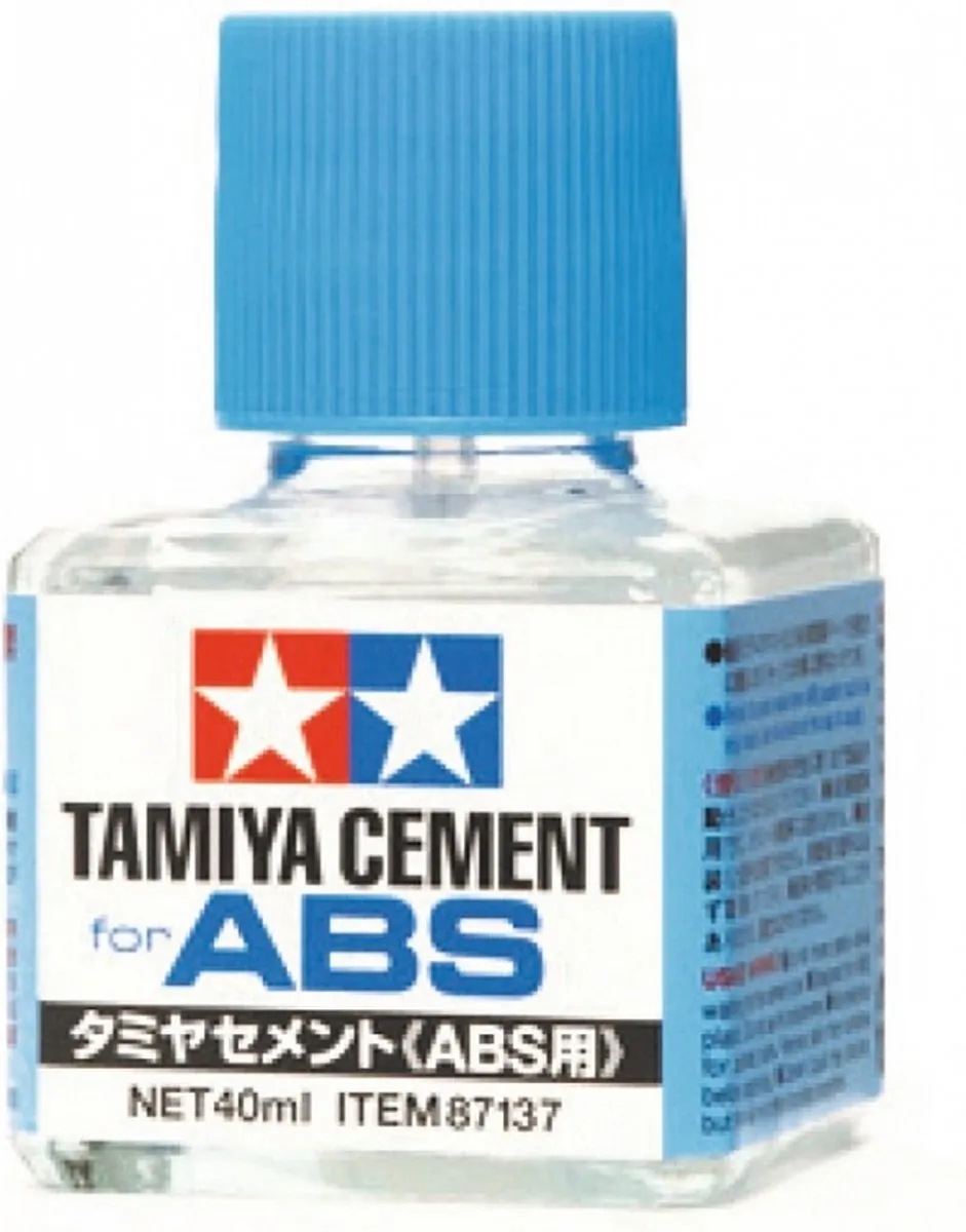 Tamiya Hobbylijm ABS Cement 40ml