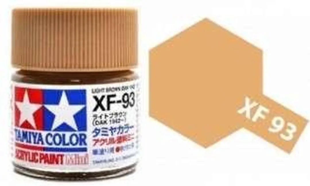 Tamiya XF-93 Light Brown Acrylverf 10ml - Matt
