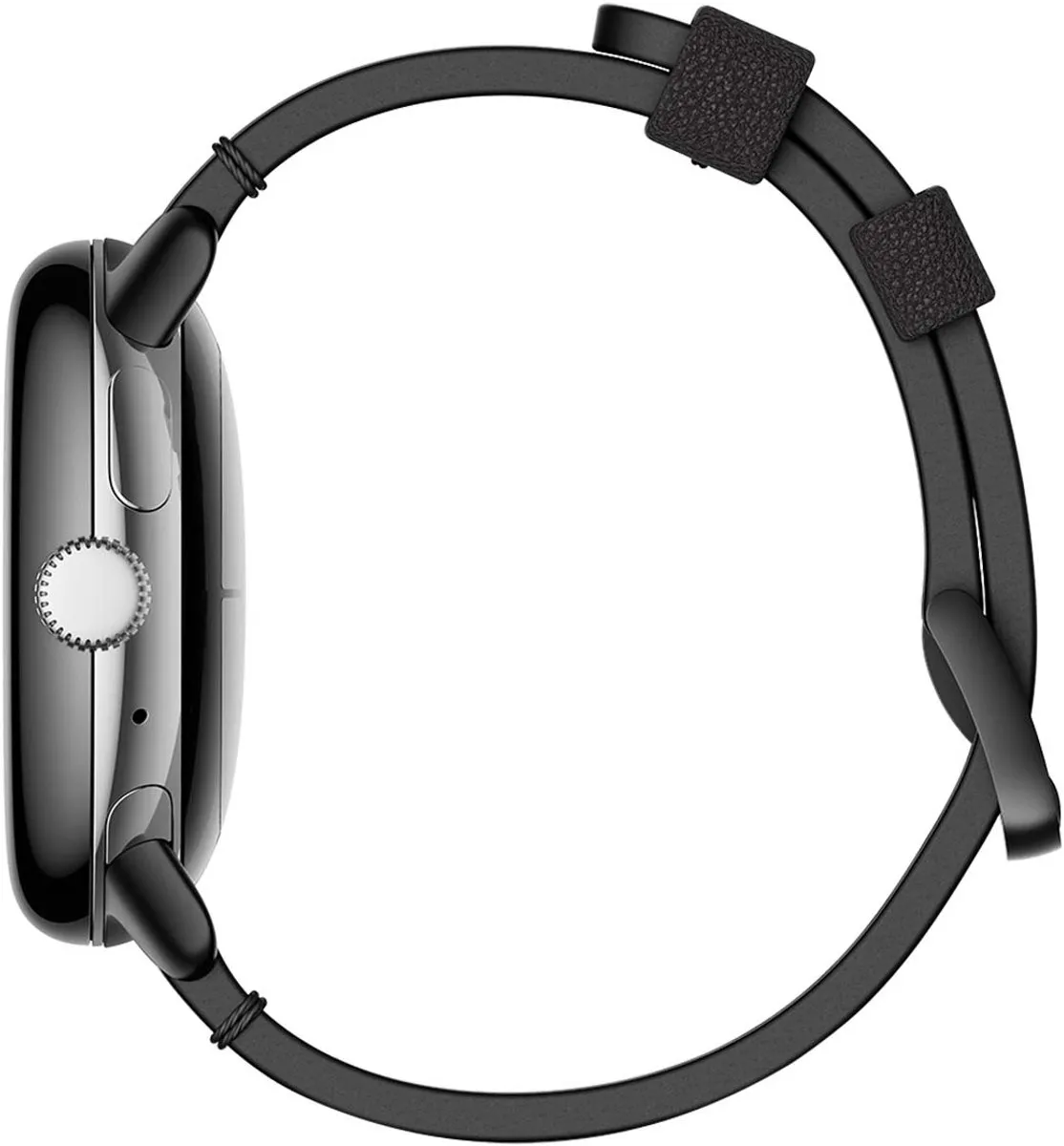 Google Pixel Watch Lederen Band S - Zwart