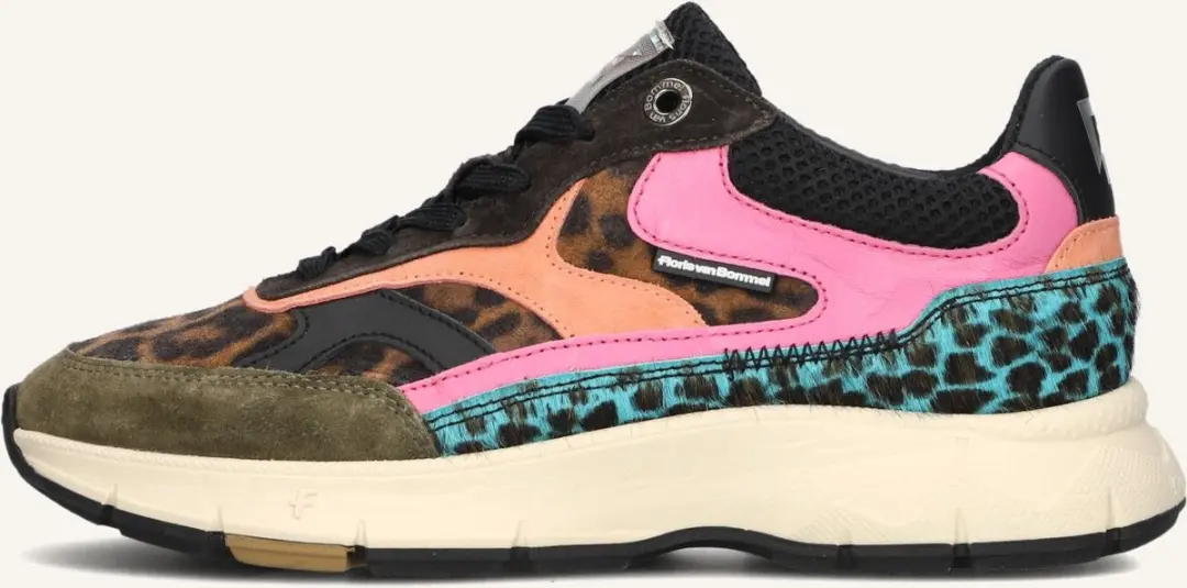 Floris van Bommel Daysi Sneakers - Leer - Dames - Multi - afbeelding 2 van 6
