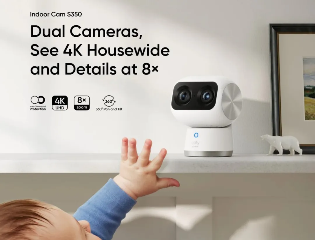 Eufy 2C + S350 Bundel - 4K - 4 Stuks