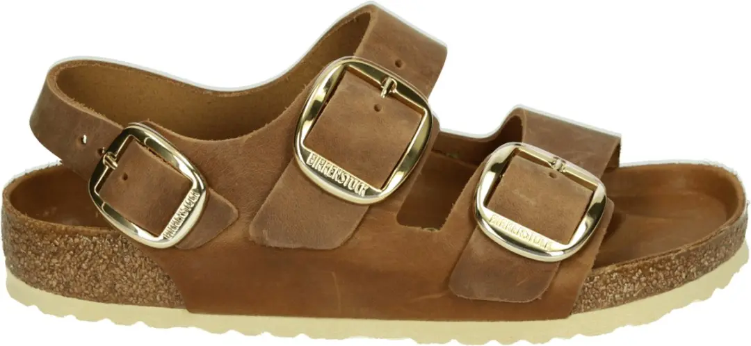 Birkenstock Milano Big Buckle Oiled Leather