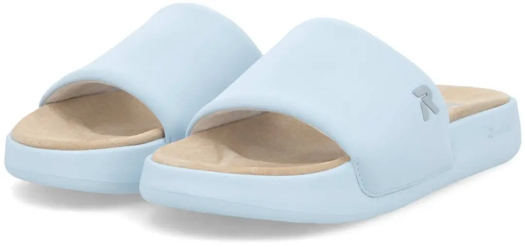 Rieker slippers blauw maat 39