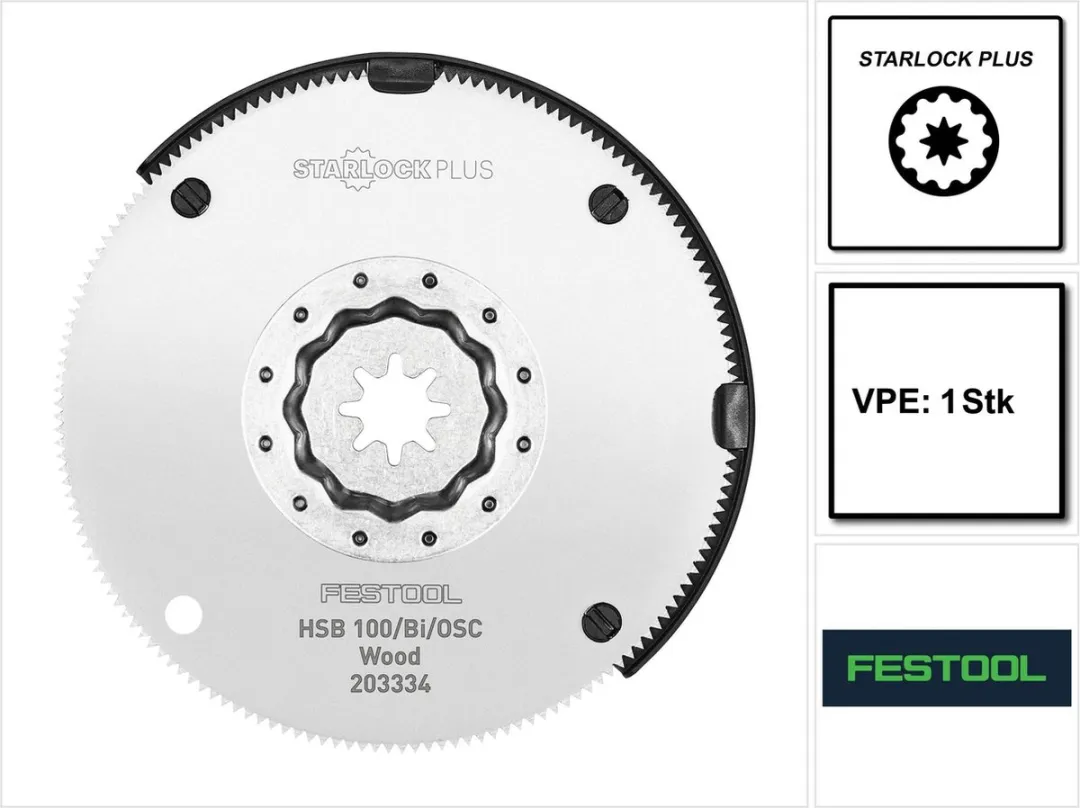Festool HSB 100/Bi/OSC Hout-zaagblad VE=1 - 203334