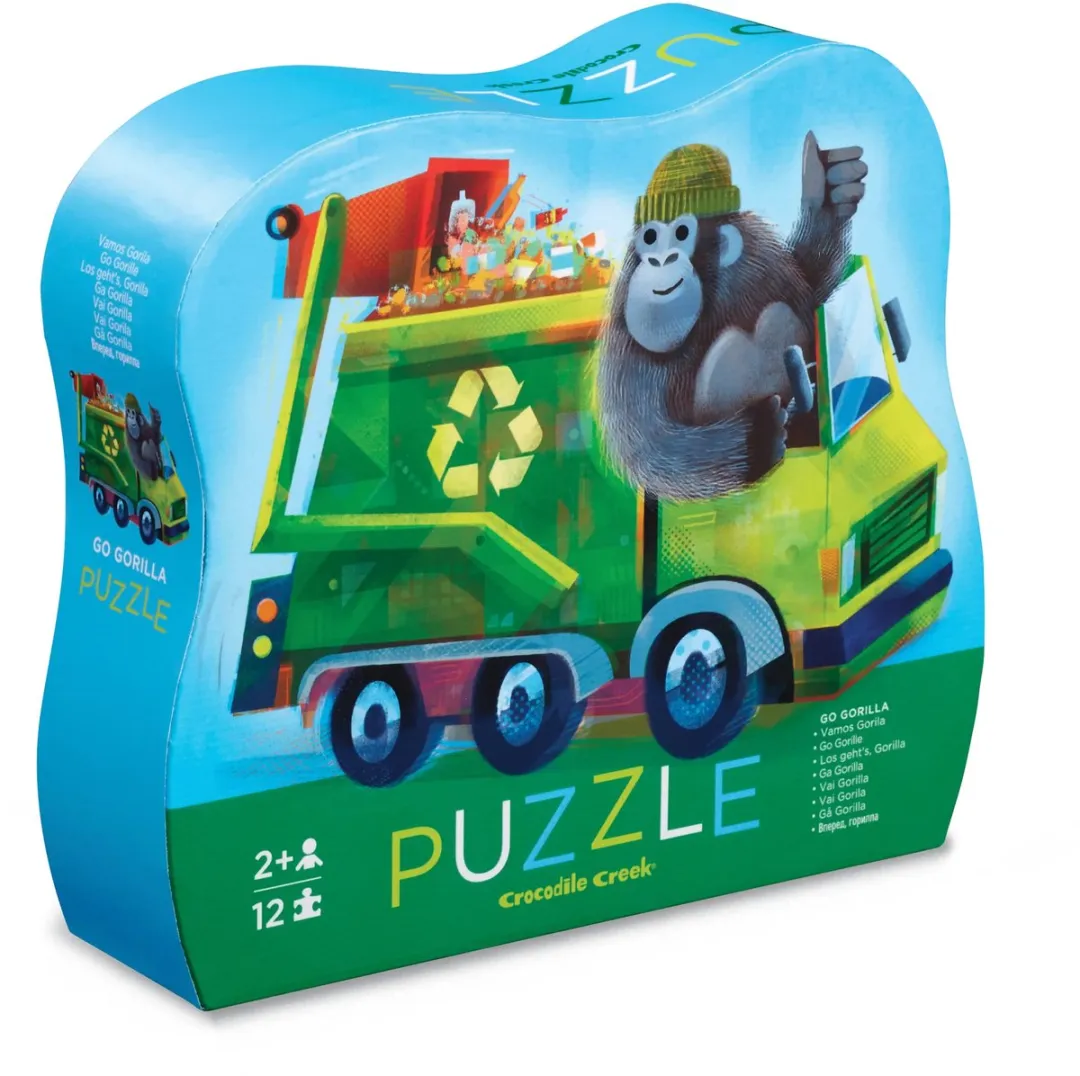 Crocodile Creek Vuilniswagen Puzzel CC41225